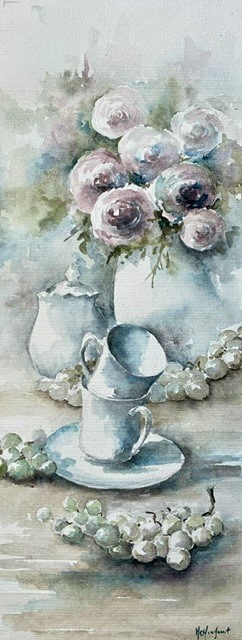 Roses et raisins