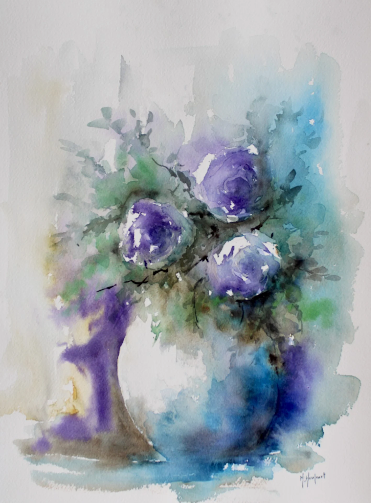 Trois roses