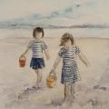 Sur la plage